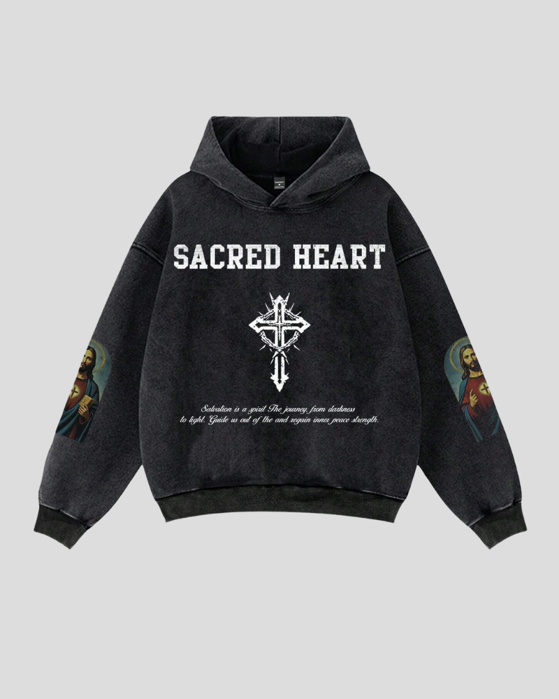 SACRED HEART HOODIE