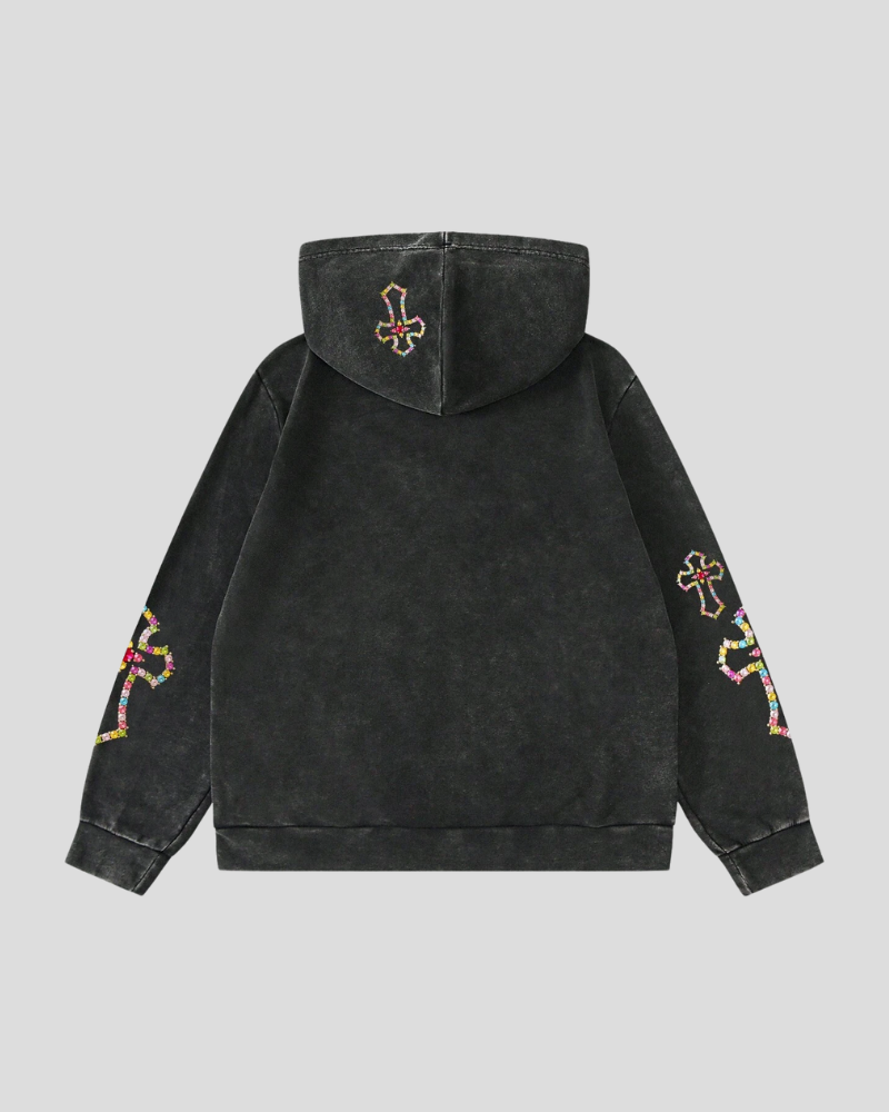 HOLY GEMS ZIP HOODIE