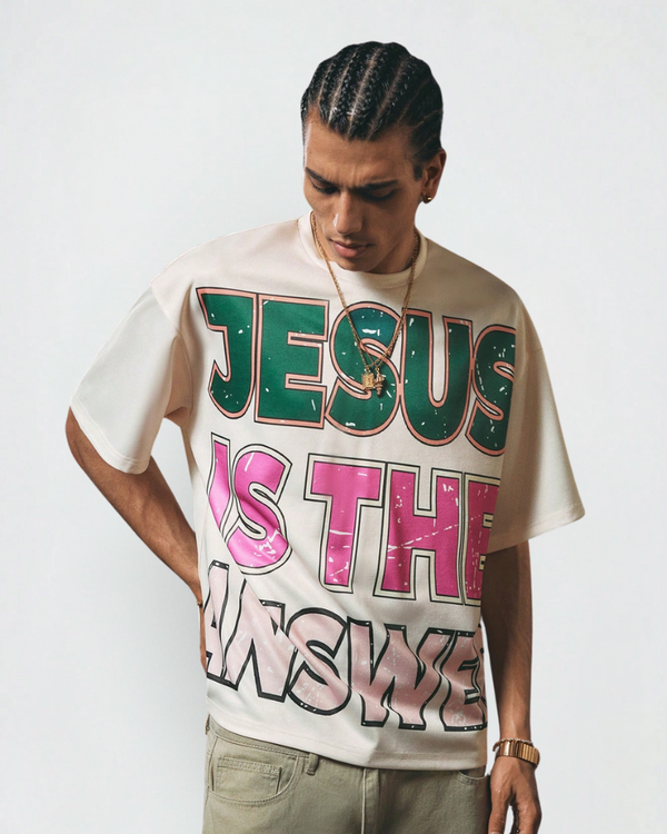 JESUS IS THE ANSWER TEE