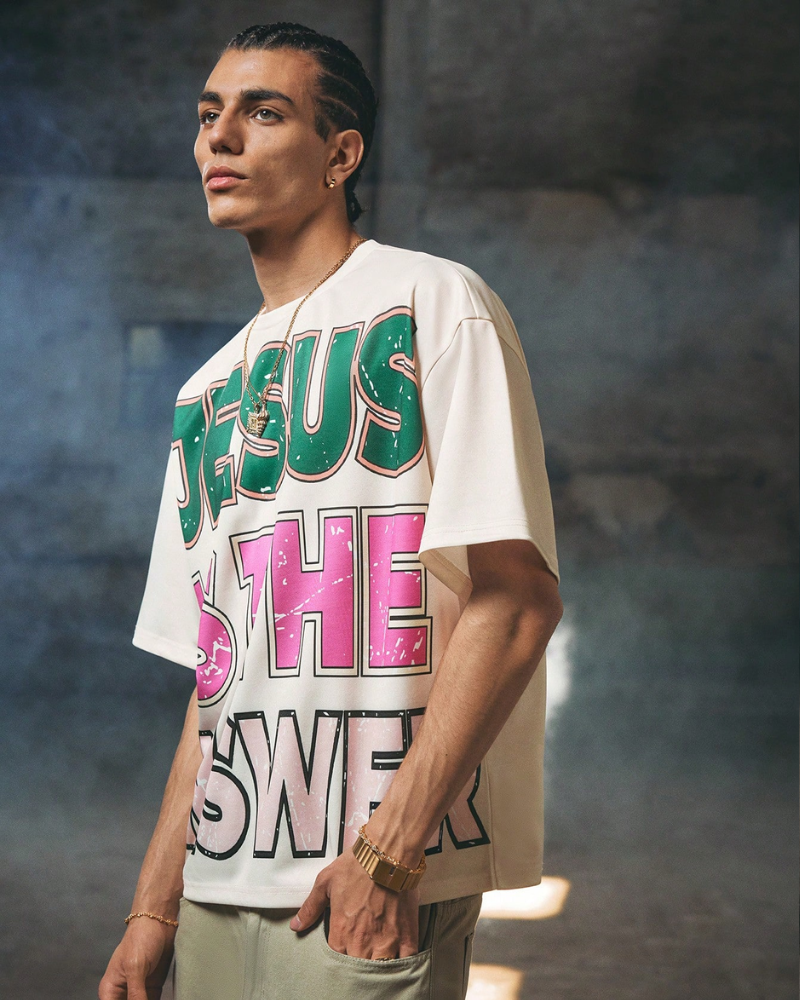 JESUS IS THE ANSWER TEE